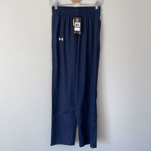 NWT Under Armour Storm Water Repellant Pants Women's Size XS Loose Fit Blue